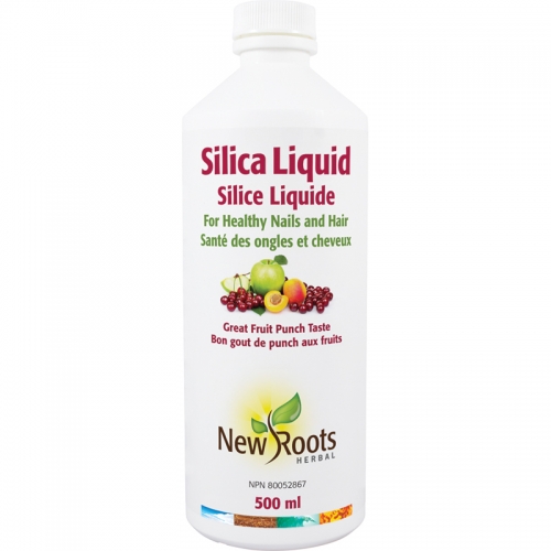 Silica Liquid  For Healthy Nails and Hair - New Roots Herbal 