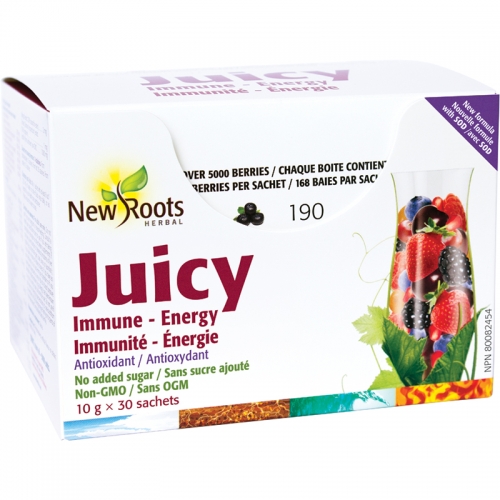 Juicy Immunité / Énergie - New Roots Herbal 