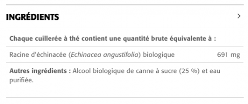 Racine d’Échinacée Certifiée biologique (Liquide) - New Roots Herbal 