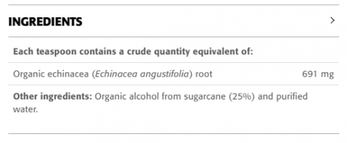 Echinacea Organic liquid - New Roots Herbal 