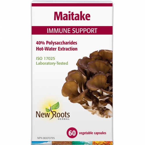 Maitake Extract · 40% Polysaccharides · 400 mg - New Roots Herbal 