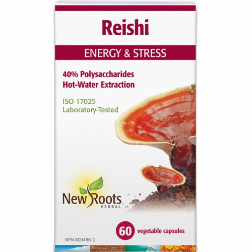 Reishi Extract · 40% Polysaccharides · 500 mg - New Roots Herbal 