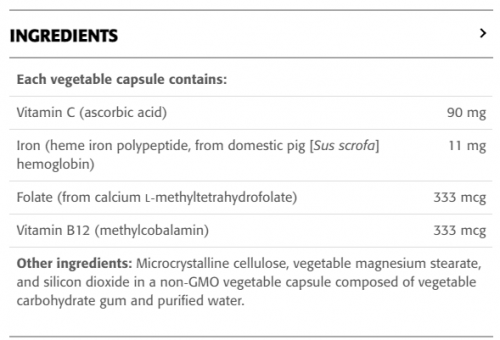 Heme Iron Polypeptide - New Roots Herbal 