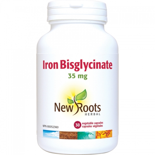 Iron Bisglycinate - New Roots Herbal 