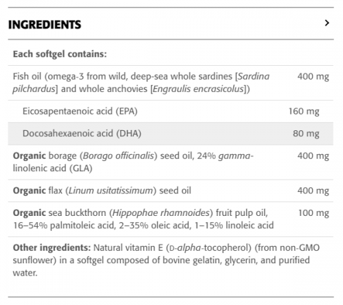 Omega 3/6/7/9 - New Roots Herbal 