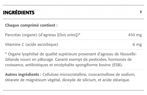 Pancréas Pur 450 mg - New Roots Herbal 