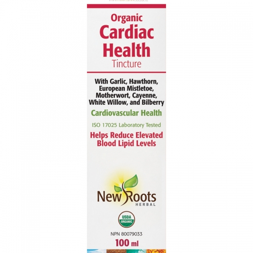 Cardiac Health Tincture Organic - New Roots Herbal 