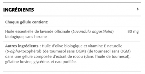 D-Stress Huile de lavande biologique - New Roots Herbal 