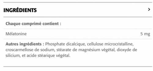 Mélatonine 5 mg - New Roots Herbal 