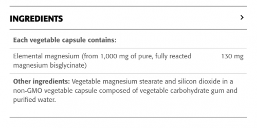 Pure Magnesium Bisglycinate 130 mg - New Roots Herbal 