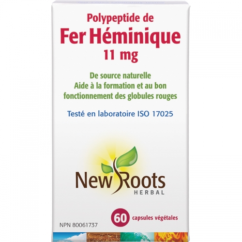 Polypeptide de Fer Héminique - New Roots Herbal 