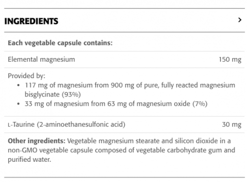 Magnesium Bisglycinate Plus 150 mg - New Roots Herbal 