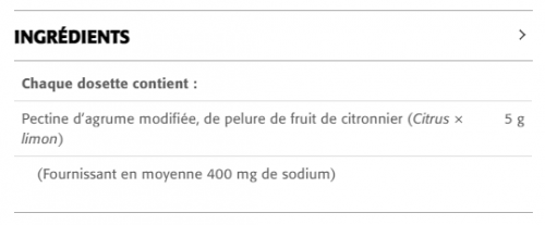 Pectine d’Agrume Modifiée - New Roots Herbal 