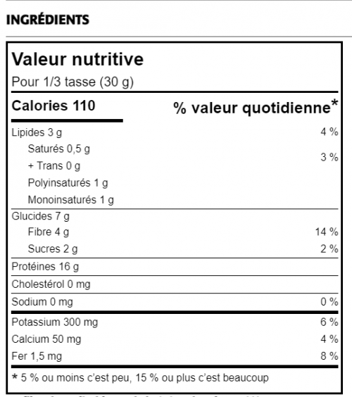 Protéine de Graine de Lupin Certifié biologique - New Roots Herbal 