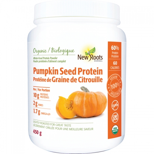 Pumpkin Seed Protein Certified Organic - New Roots Herbal 