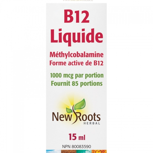 B12 Liquide - New Roots Herbal 