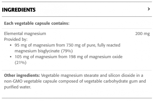 Magnesium Bisglycinate 200 mg - New Roots Herbal 