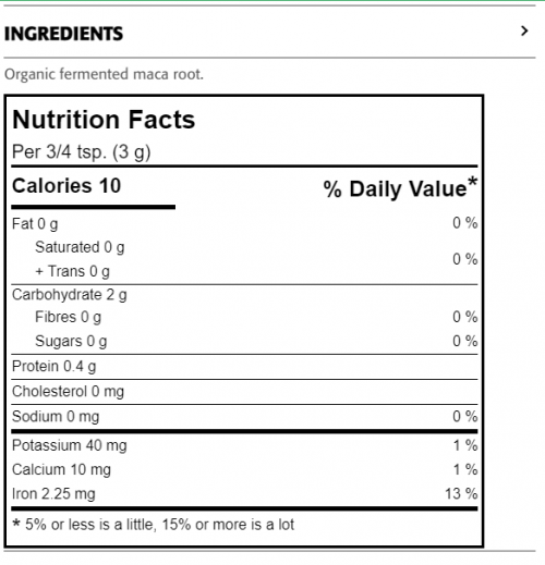 Fermented Maca Certified Organic - New Roots Herbal 