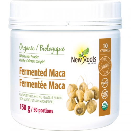 Maca Fermenté Certifié biologique - New Roots Herbal 