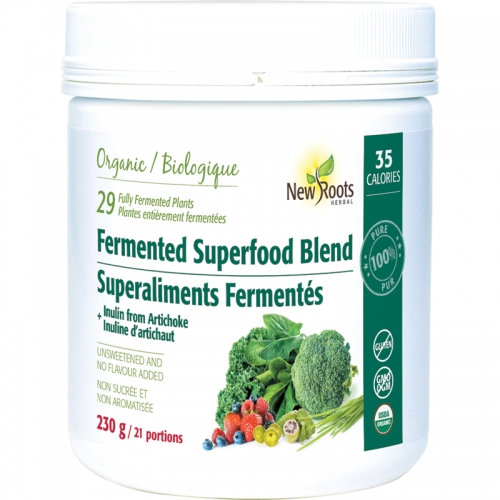 Superaliments Fermentés + Inuline d'artichaut - New Roots Herbal 