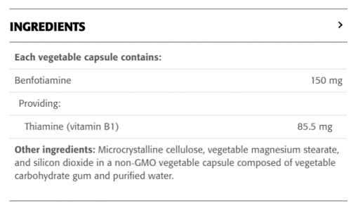 Benfotiamine - New Roots Herbal 