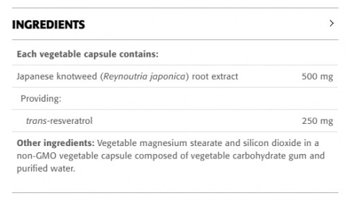 Resveratrol MAX 500 mg - New Roots Herbal 