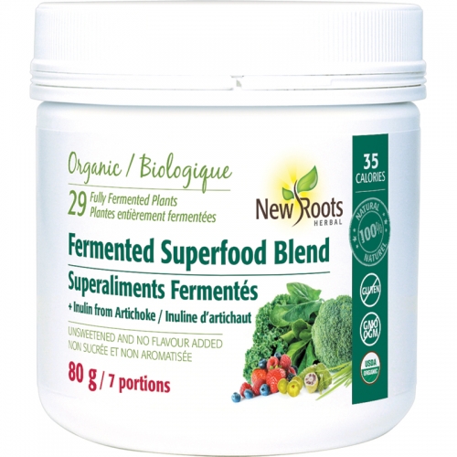 Superaliments Fermentés + Inuline d'artichaut - New Roots Herbal 