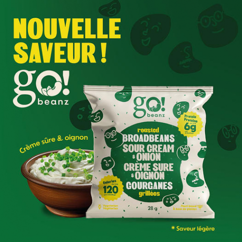 Jimmy Sévigny/Go Nutrition Gourganes grillées /Broadbeanz