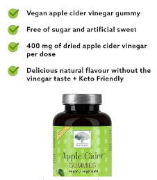 Apple Cider Gummies - Jujubes Vignaigre Cidre de Pomme