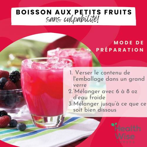 Boissons fruitées