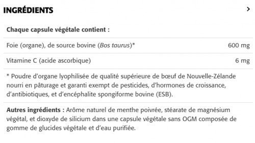 Foie Pur - Foie de Bœuf Nourri à l’Herbe