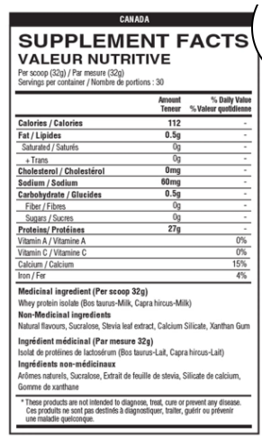 ISO Yummy 100% Protéine Isolate 2lbs