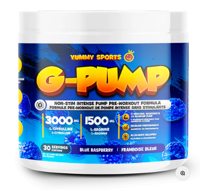 G-Pump - Gorilla Pump Pre-Workout Sans Stimulants