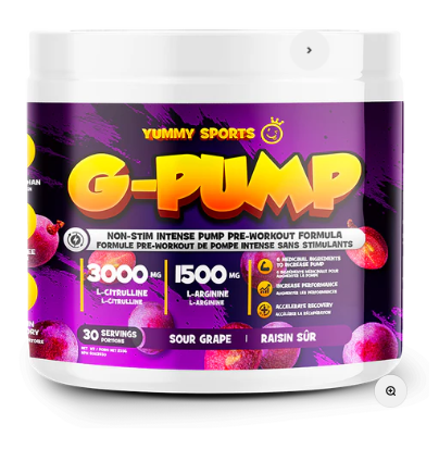 G-Pump - Gorilla Pump Pre-Workout Sans Stimulants