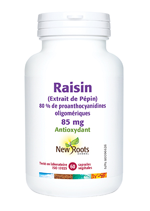 Extrait de Pépin de Raisin 85 mg - New Roots Herbal 