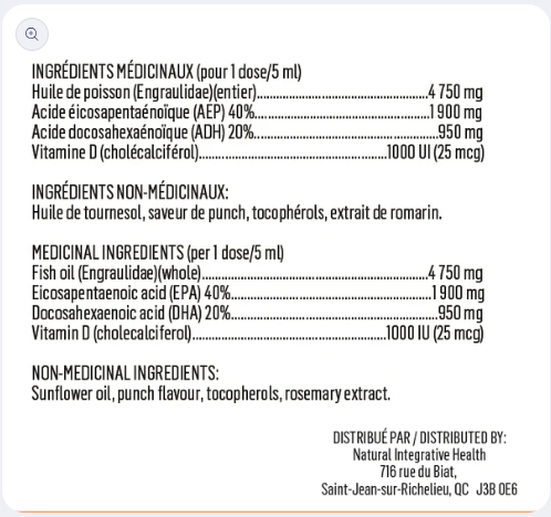 Liquid EPA-DHA - NIH Supp