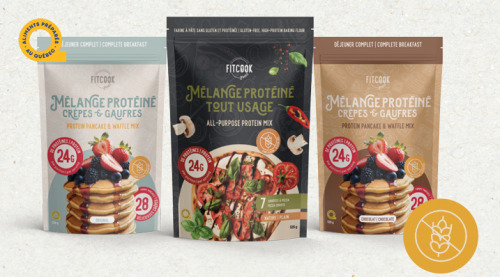 FITCOOK FOODZ - Mélange Protéiné Crêpes & Gauffre