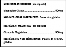 Mg Citrate 500 