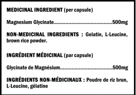 Mg Glycinate 500