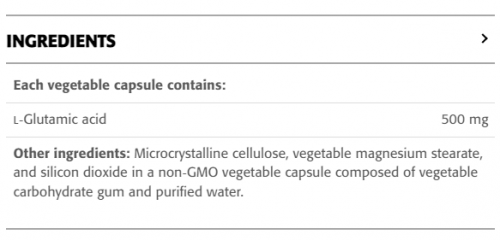 Glutamic Acid - New Roots Herbal