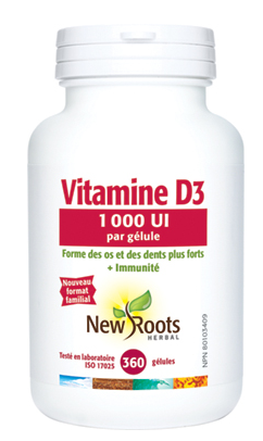 Vitamin D3 softgels - New Roots Herbal