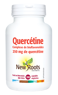 Quercétine Complexe de Bioflavonoïdes (250 mg de quercétine) - New Roots Herbal 