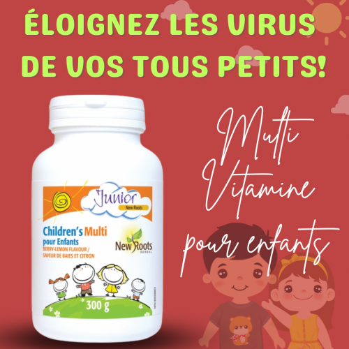 New Roots - TDAH Équilibre pour Enfants 120 gélules à croquer